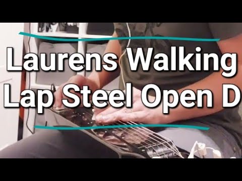 Laurens Walking on lap steel (open D) The Straight Story Soundtrack (Harley Benton Lap Steel)
