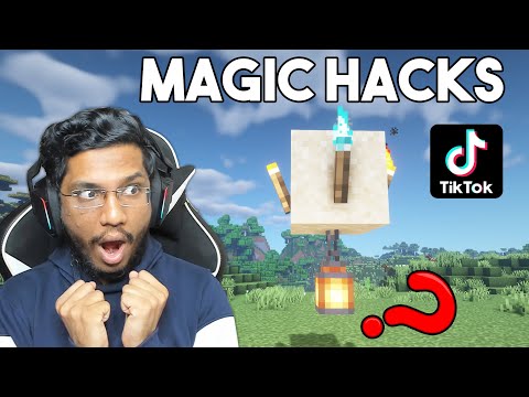 Vikspot - MAGIC TikTok Minecraft Hacks !!!