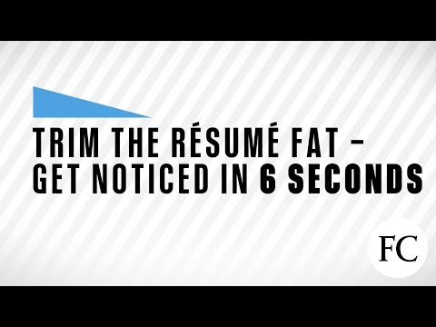2 Things You Need To Cut From Your Resume Right Now