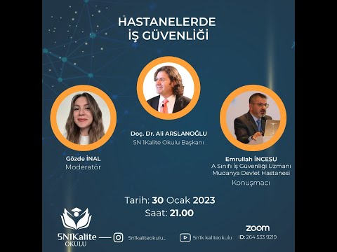HASTANELERDE İŞ GÜVENLİĞİ