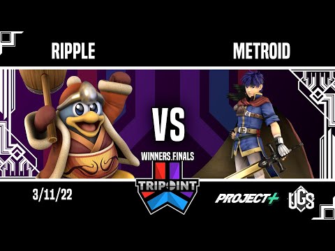 Tripoint Smash 134 - Winners Finals - Ripple(King Dedede) Vs. metroid(Ike)