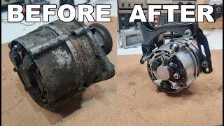 VW Golf MK1 restoration ep.12 - ALTERNATOR