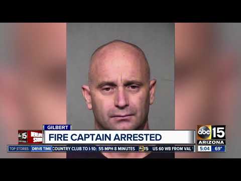 Fire captain arrested for sexual misconduct with a minor