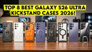 Top 8 Best Galaxy S26 Ultra Kickstand Cases 2026🔥 – Protect & Stand in Style!