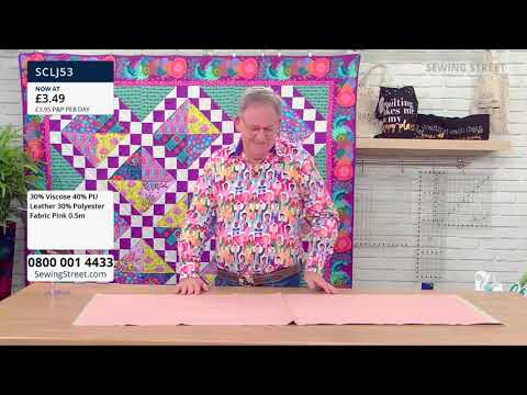 Sewing Street– 17/11/2021 – Anna Maria Horner Song & Dance Magenta Quilt with Wendy Orlando