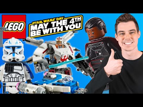 ???? LEGO STAR WARS MAY 4th LIVESTREAM Reaction! (Summer Set Reveals, Designer Q&A, + More?)