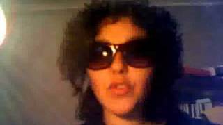 me singing All the Moneys Gone, by Babylon Zoo