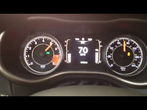 2015 Jeep Cherokee Limited 3.2L V6 0-90mph Acceleration