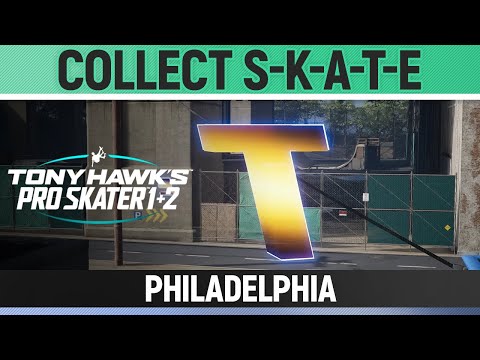 Tony Hawk's Pro Skater 1+2 - Philadelphia - Collect S-K-A-T-E