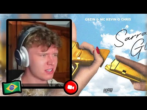 FIRST REACTION TO Sarra na Glock - Gbzin e Kevin o Chris | Brazilian Music Reaction