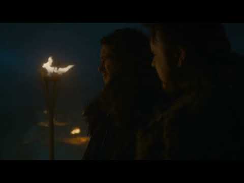Jon and Sam on The Wall before The Battle | Game of Thrones