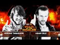 Hiroshi Tanahashi Vs Adam Cole ROH NJPW WAR OF THE WORLDS 2017 FULL MATCH
