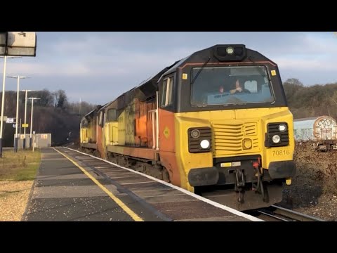 Freight Trains @ Winchester & Micheldever | 21/12/2021