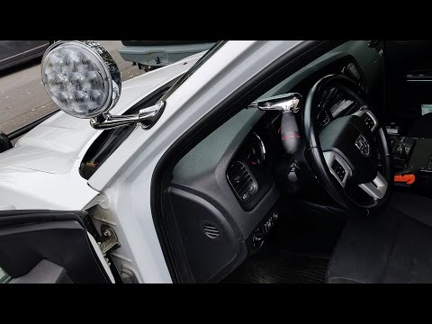 How to Install a Unity Spot Light on a Dodge Charger - Full In-Depth Explanation