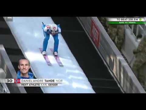 Daniel Andre Tande fall 2021