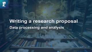 Writing a Research Proposal - Data Analysis