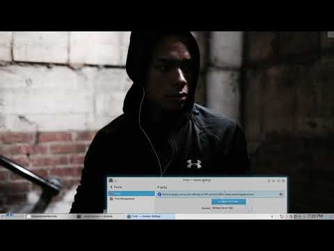 ArcoLinux : 1229 updating Arch Linux Plasma and playing with the settings 1/2