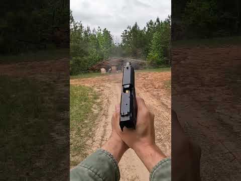 🇩🇪 Classic HK USP 40 Plinking Steel at 25 Yards 😎 💥 #rangeday