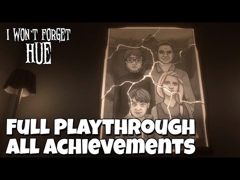 I Won't Forget Hue | Full Playthrough | All Achievements