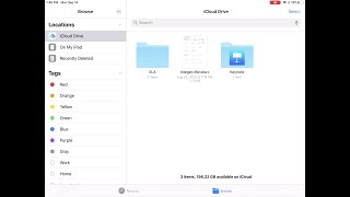 Saving Files on Your iPad & Turning Them In