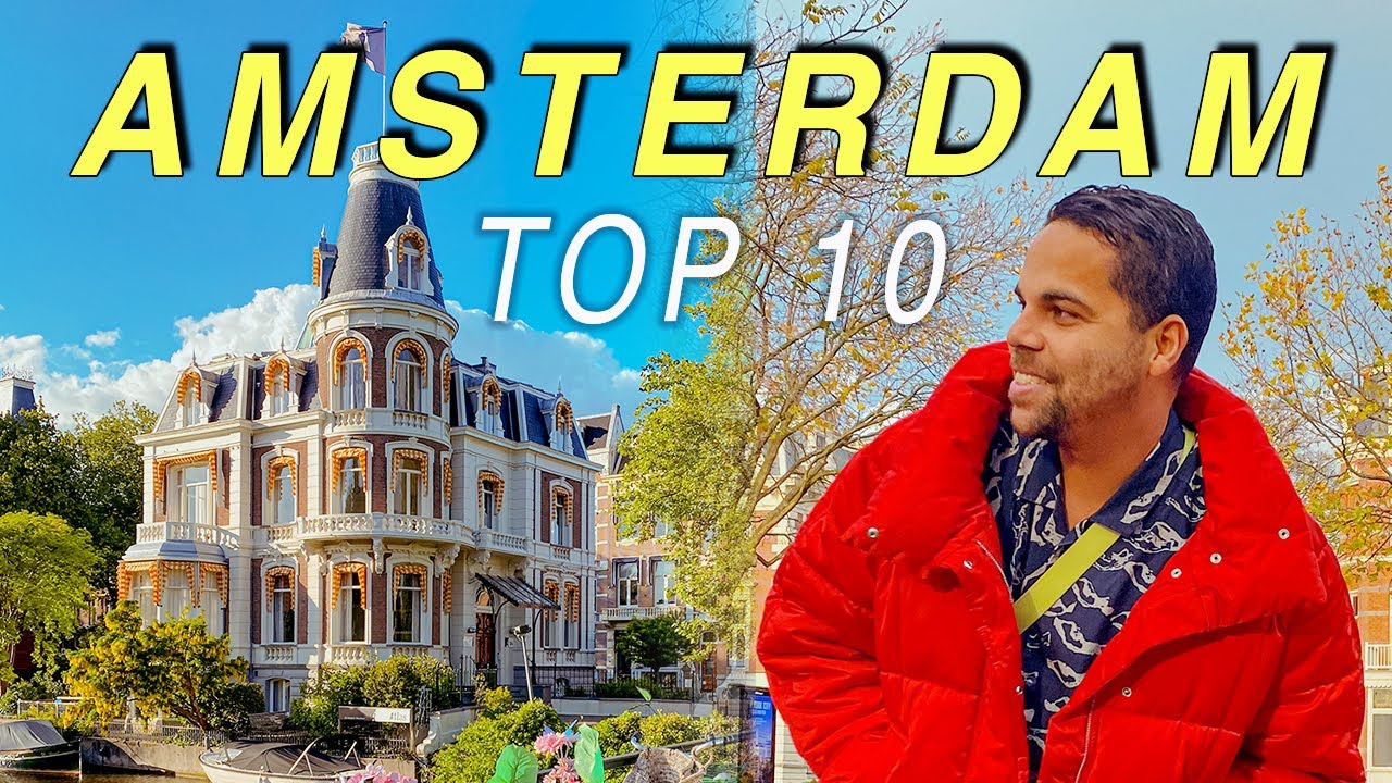 10 atrações turísticas IMPERDÍVEIS em AMSTERDAM (Viagem à Holanda) ✈️