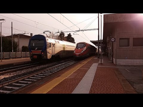 HD - ETR 600 Frecciargento sostituito dal Frecciarossa 1000, FA 8431 Fiumicino A. - Venezia S.L.