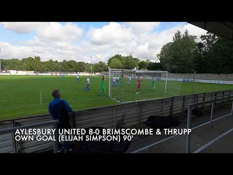 Aylesbury United 8-0 Brimscombe & Thrupp | Ducks batter the Lilywhites in the Emirates FA Cup