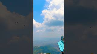 Paragliding in #pokhara #nepal #travel #nature #australialife # View from Sarangkot #explorenepal