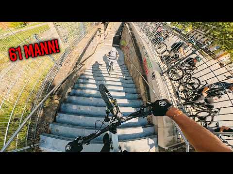 Through Chemnitz with 61 people! MTB Street Tour Ride Out