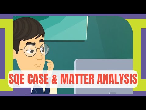 SQE2 Skills - Case and Matter Analysis: introduction | Academy of Smart Lawyers