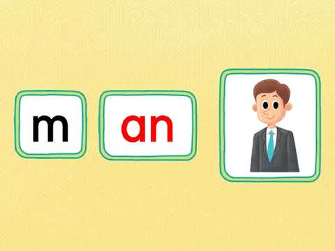 School Phonics 2 Unit 1 Word Chant - an at