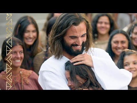 Jesus Christus und Engel dienen mit Mitgefühl | 3 Nephi 17