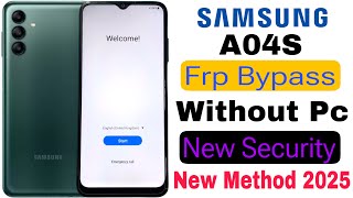 Download lagu Samsung A04s Frp Bypass | Without Pc | Google Account Lock Unlock - New Security Update 2025 mp3 Download lagu Samsung A04s Frp Bypass | Without Pc | Google Account Lock Unlock - New Security Update 2025 mp3