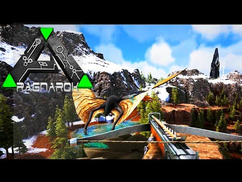 ARK RAGNAROK DLC EP08 Domando Quetzal Em Cima Do Griffin!