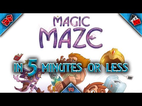 Magic Maze In 5 Minutes Or Less