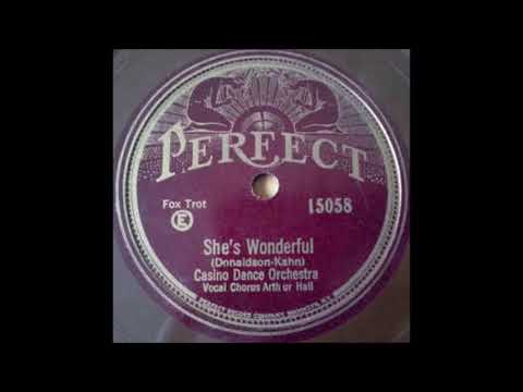 Casino dance orchestra - She's wonderful (1928)