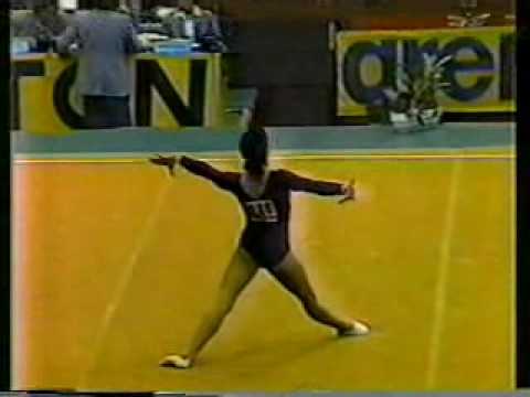 Erika Csanyi - 1983 Worlds AA - Floor Exercise