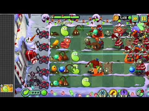 Plants vs Zombies 2 gameplay - Piñata Party - 11th December 2021