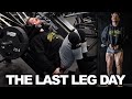 LAST LEG WORKOUT 8 DAYS OUT FROM MY SHOW