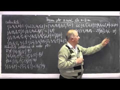 1/2 Lectia 875 Operatii multimi: Relatia de apartenenta, de incluziune Divizibilitate Fractii Cls 5