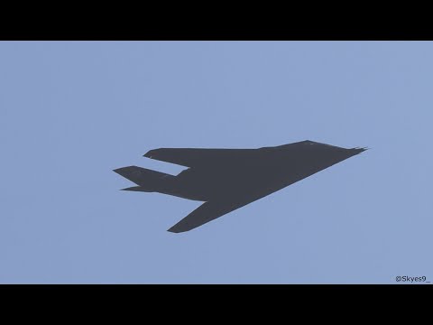 2x F-117s Depart MCAS Miramar 22 Oct 2020