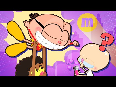 Mongo e Drongo em Conheçam o Super Mongo! Desenho animado.