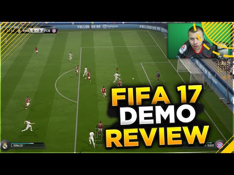 FIFA 17 DEMO GAMEPLAY REVIEW / REAL MADRID VS BAYERN MUNICH / NEW FEATURES & IMPROVEMENTS