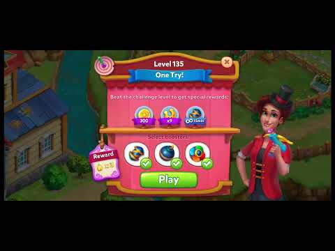 Farmscapes - Level 135 (Challenge) - All Boosters #Nuikin