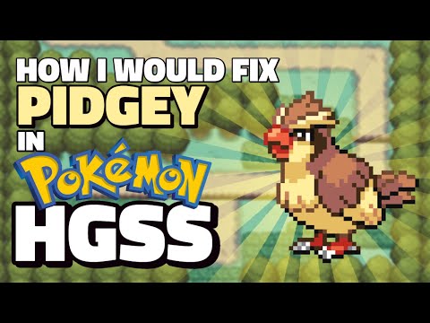 How I Would Fix Pidgey in Pokémon HeartGold & SoulSilver