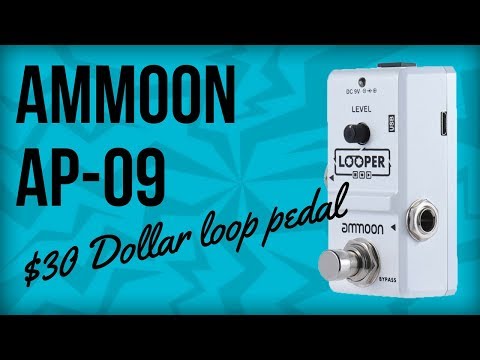 Ammoon AP-09 Demo (The Cheapest Loop Pedal Ever)