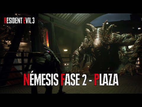 Resident Evil 3 Remake - Jefe final: Némesis Fase 2 (Plaza de la Torre del Reloj)
