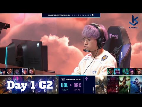 UOL vs DRX | World Championship 2020 Day 1 Group D -  Unicorns of Love vs DRX