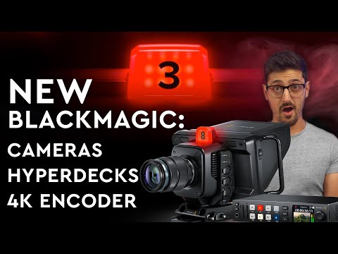 NEW BLACKMAGIC STUDIO CAMERA 4K | What you need to know!