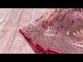 Full Silk Hand Made Jamdani Original Jamdani Saree